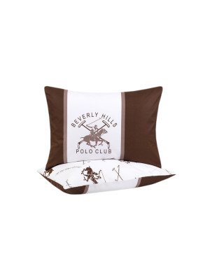 Наволочки Beverly Hills Polo Club - BHPC 029 Brown 50*70 (2 од)
