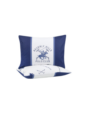 Наволочки Beverly Hills Polo Club - BHPC 029 Blue 50*70 (2 од)