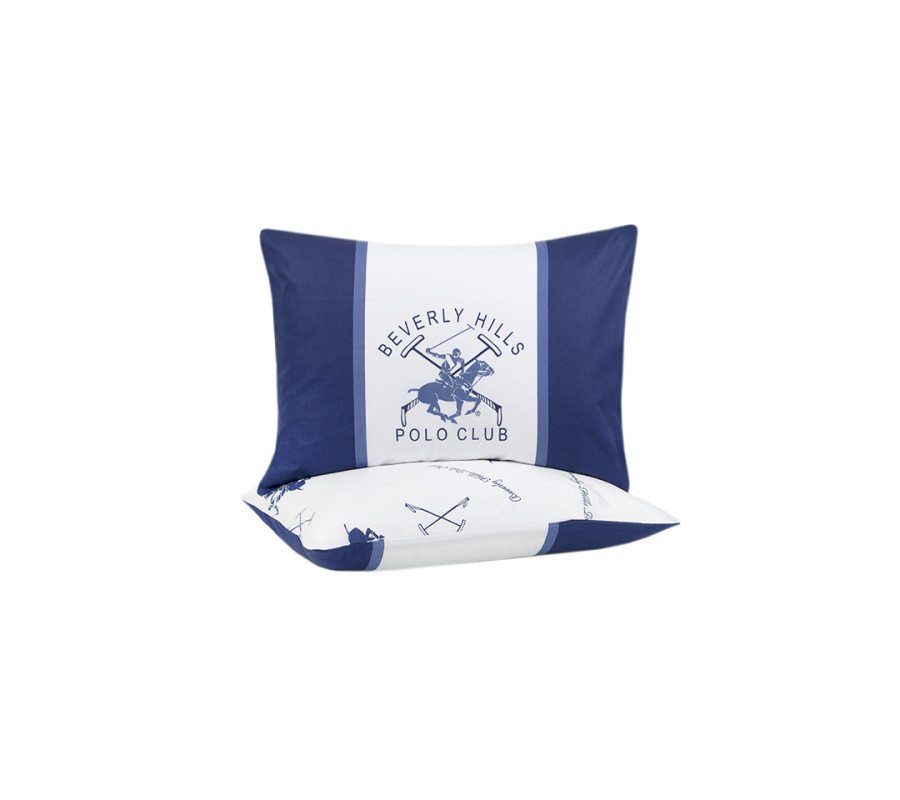 Наволочки Beverly Hills Polo Club - BHPC 029 Blue 50*70 (2 од)
