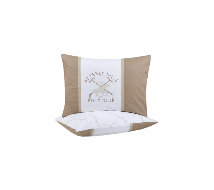 Наволочки Beverly Hills Polo Club - BHPC 024 Cream 50*70 (2 од)