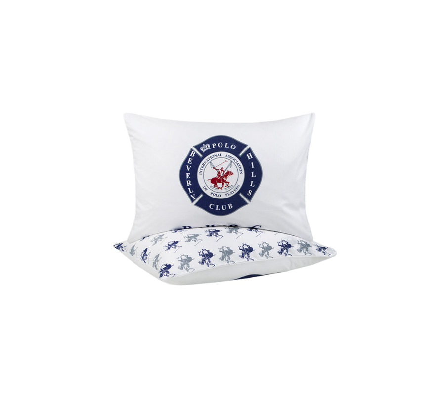Наволочки Beverly Hills Polo Club - BHPC 010 Dark Blue 50*70 (2 од)