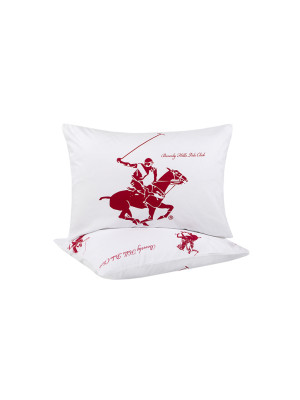 Наволочки Beverly Hills Polo Club - BHPC 004 Red 50*70 (2 од)