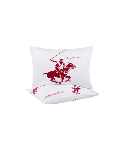 Наволочки Beverly Hills Polo Club - BHPC 004 Red 50*70 (2 од)