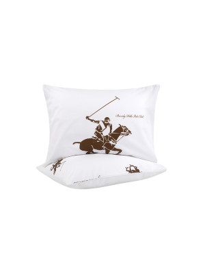 Наволочки Beverly Hills Polo Club - BHPC 004 Brown 50*70 (2 од)