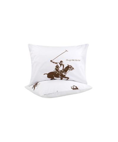 Наволочки Beverly Hills Polo Club - BHPC 004 Brown 50*70 (2 од)