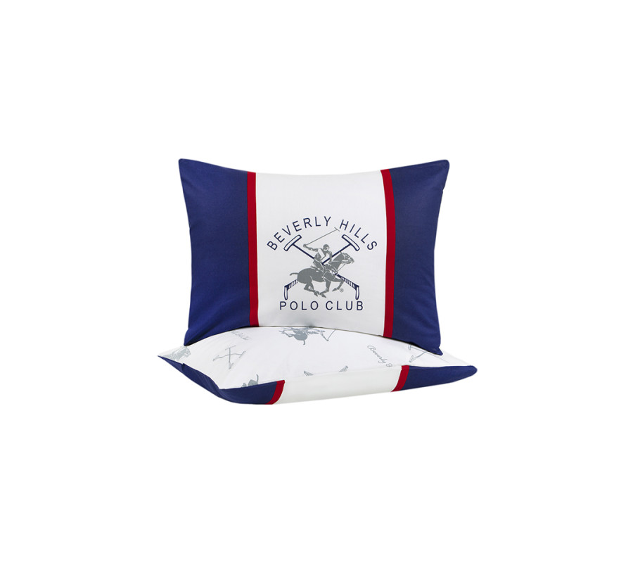 Наволочки Beverly Hills Polo Club - BHPC 001 Dark Blue 50*70 (2 од)
