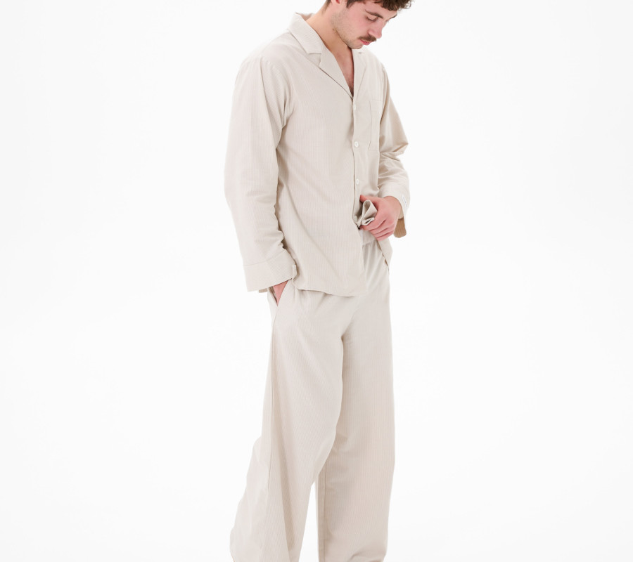 Піжама unisex Lotus Home - City бежевий L