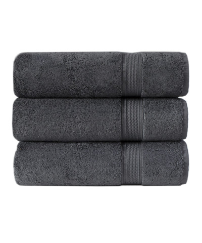 Рушник махровий Lotus Home - Grand soft twist antrasit антрацит 90*150