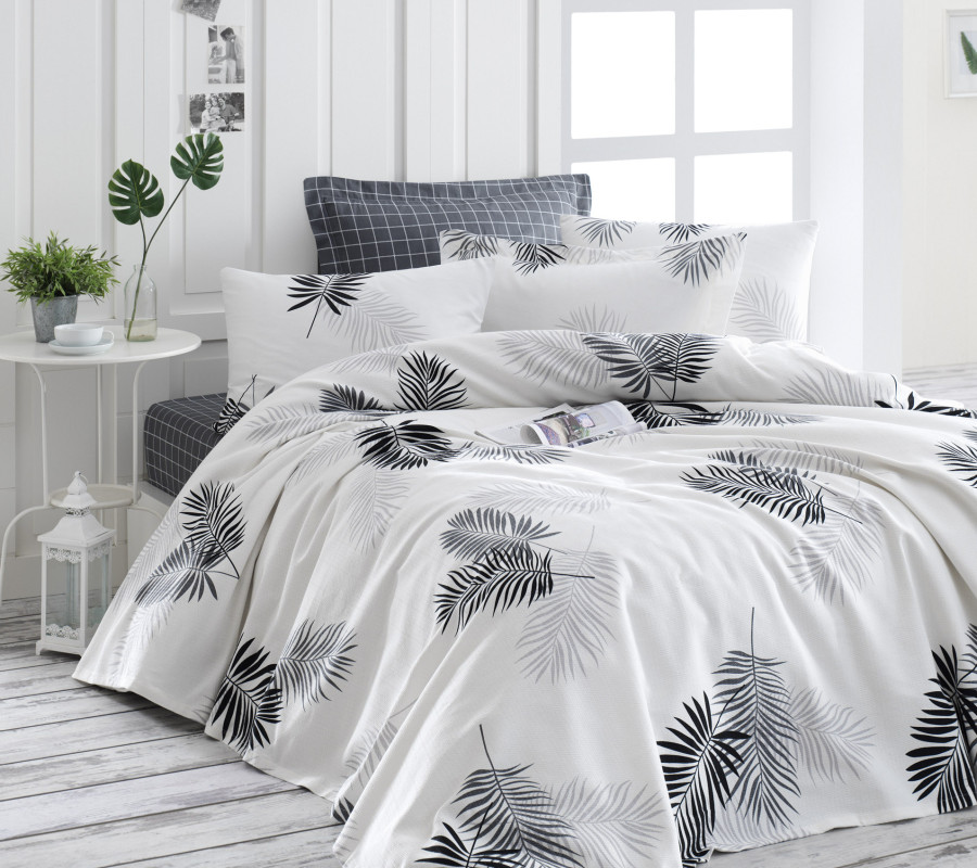 Покривало піке Lotus Home Perfect - Jolly білий 160*235