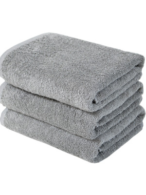 Рушник Lotus Home - Hotel Basic сірий 50*90 (16/1) 450 г/м²