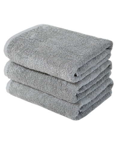 Рушник Lotus Home - Hotel Basic сірий 50*90 (16/1) 450 г/м²