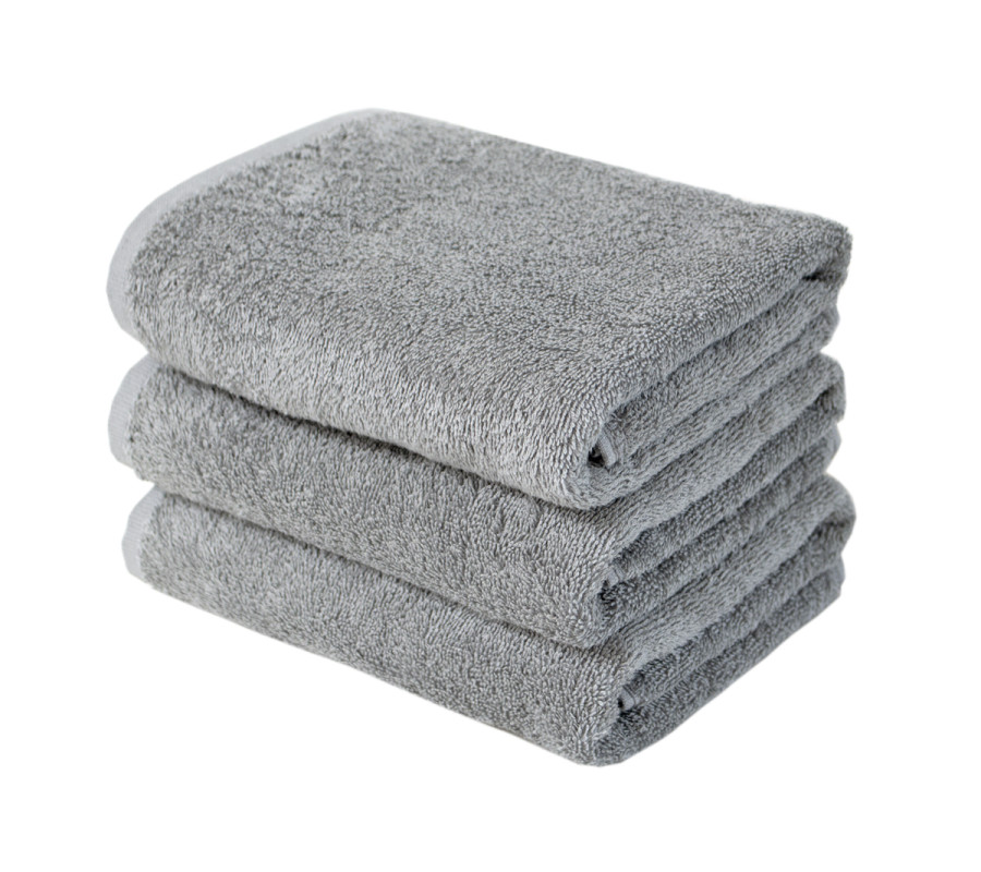 Рушник Lotus Home - Hotel Basic сірий 50*90 (16/1) 450 г/м²