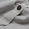 Постільна білизна Lotus Home Washed cotton - Solid light antracite сімейний
