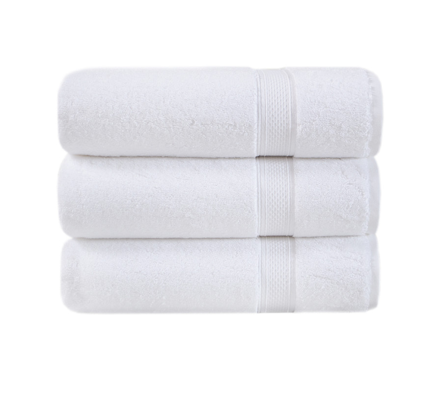 Рушник махровий Lotus Home - Grand soft twist white білий 50*90