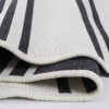 Килим Lotus Home - Infinity Stripe антрацит двосторонній 80*150
