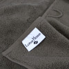 Рушник махровий Lotus Home - Grand soft twist brown коричневий 90*150
