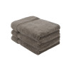 Рушник махровий Lotus Home - Grand soft twist brown коричневий 90*150