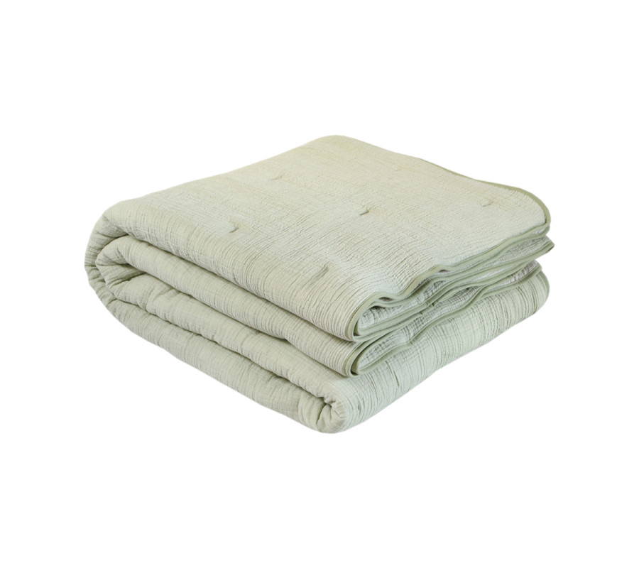Покривало Lotus Home - Limas muslin roseda-sand dollar 245*245