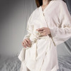 Домашній одяг Penelope - Serli uzun kollu kimono beyaz білий S-M