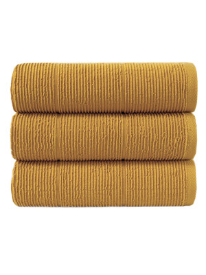 Рушник Lotus Home - Sophie mustard гірчичний 50*90