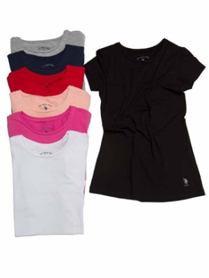 Домашній одяг US Polo Assn - Футболка жіноча 66002 червона, 36р.