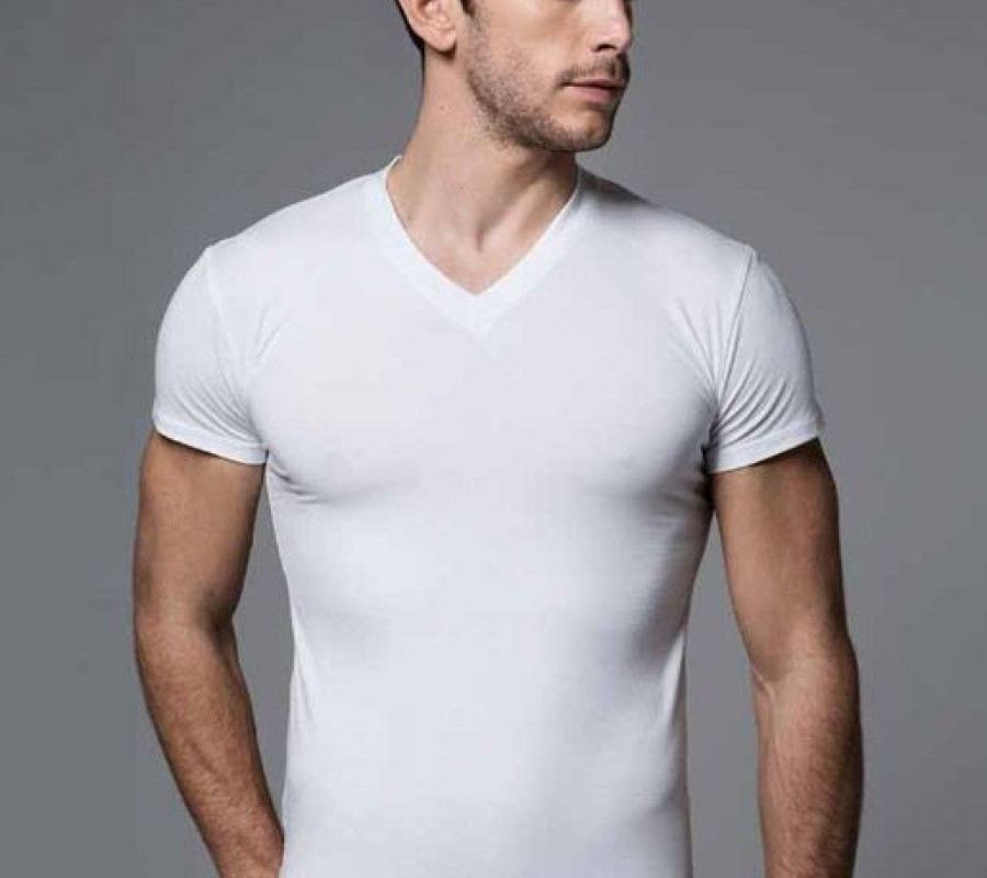 Домашній одяг US Polo Assn - Футболка чоловіча 80081 сіра, S 1шт