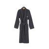 Халат махровий unisex Lotus Home - Basic Soft private line графіт 3XL Халат махровий unisex Lotus Home - Basic Soft private line графіт 3XL