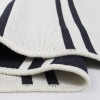 Килим Lotus Home - Infinity Stripe темно-синій двосторонній 80*150