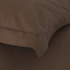 Наволочки сатин Lotus Home - Dakota Modern шоколадний 50*70+5 (2 од)