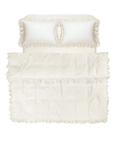 Постільна білизна Lotus Home Washed cotton - Kansas fly масляний євро
