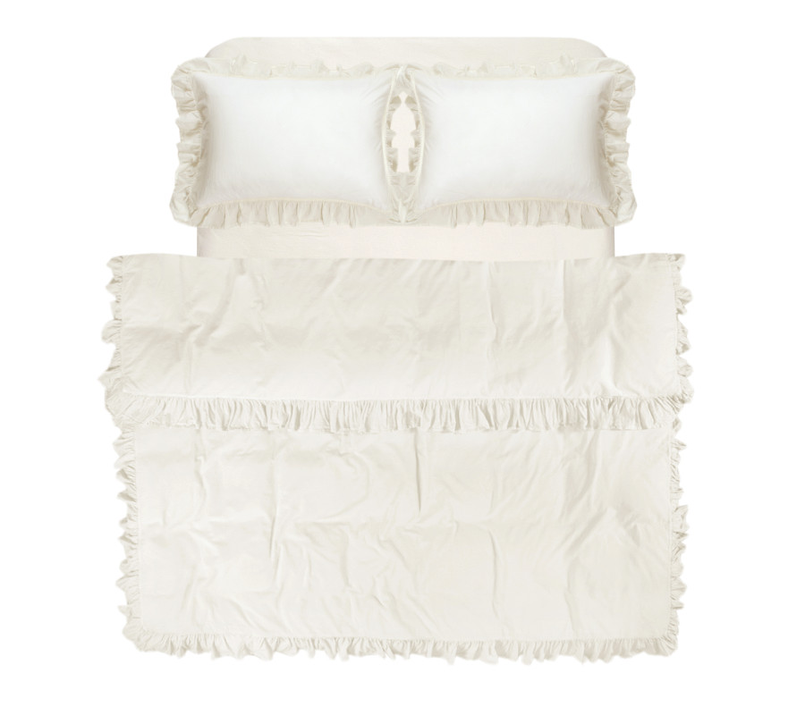 Постільна білизна Lotus Home Washed cotton - Kansas fly масляний євро