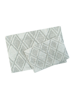 Набір килимків Irya - Maxi mint сіро-ментоловий 60*90+40*60