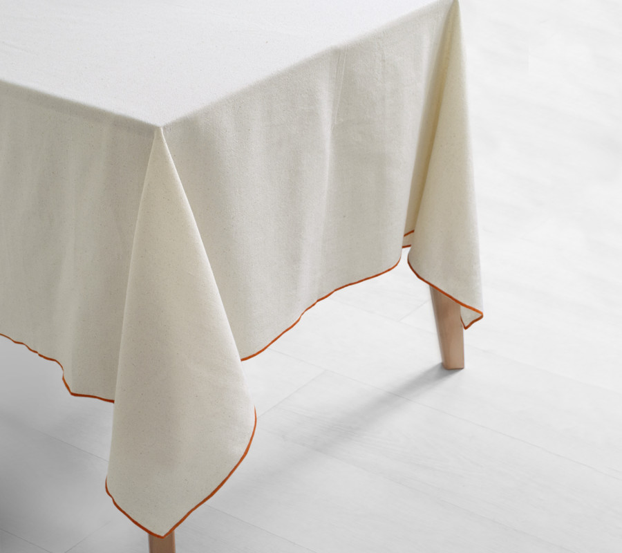 Скатертина Lotus Home - Toursa помаранчевий 150*220