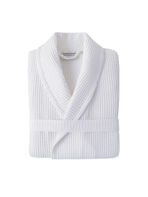 Халат Lotus Home - Waffle white 4XL