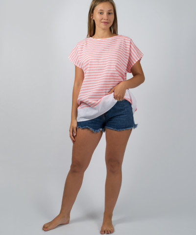Пляжна туніка Barine - White Imbat Shirt papaya L/XL