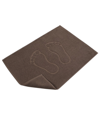 Рушник для ніг Lotus Home - Коричневий V2 (800 г/м²) 50*70