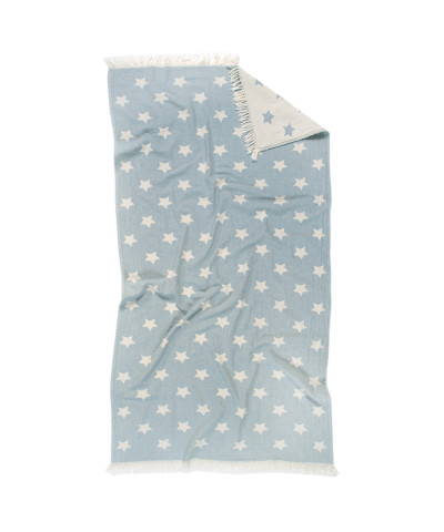 Рушник Lotus Home Pestemal - Star 90*160 teal блакитний