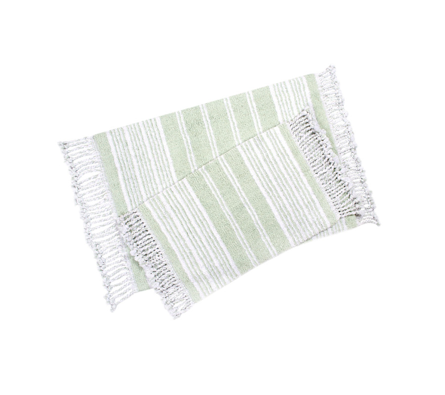 Набір килимків Irya - Relax yesil зелений 60*90+40*60