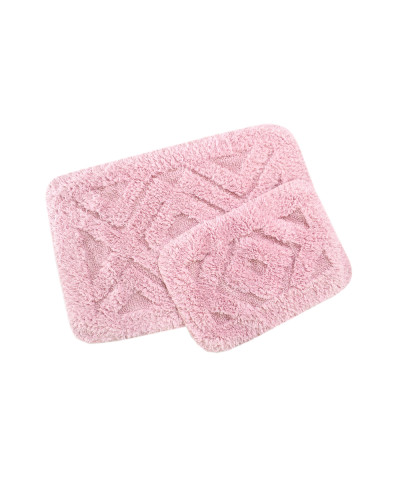 Набір килимків Irya - Barnes pink рожевий 60*90+40*60