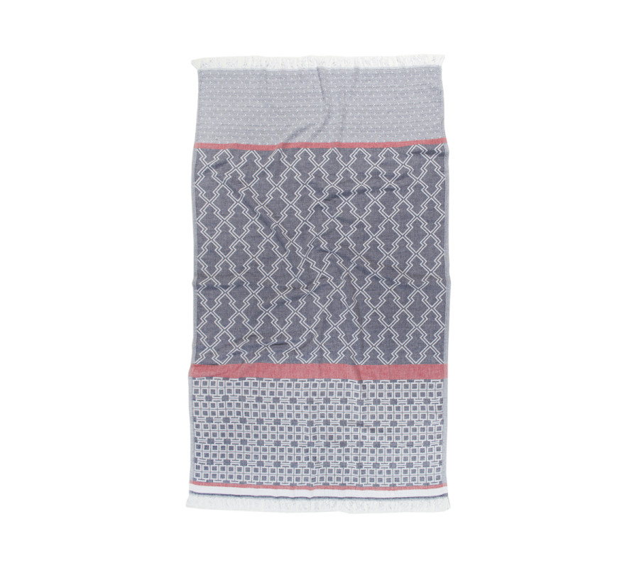 Рушник Barine Pestemal - Marinero 90*160 Navy-blue синій