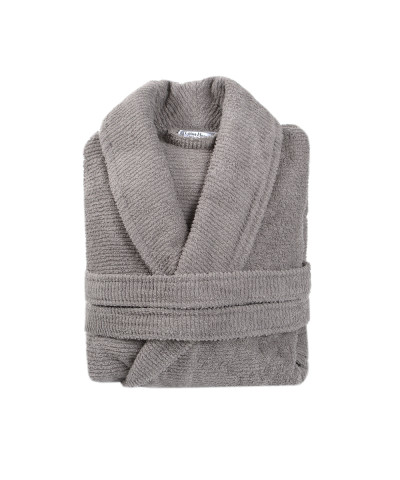 Халат махровий Lotus Home - Nella grey S/M