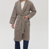 Халат махровий Lotus Home - Nella grey S/M