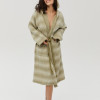 Халат Lotus Home - Lilya muslin olive L/XL