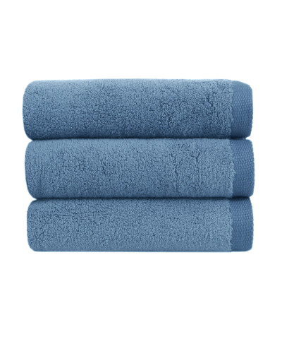 Рушник Lotus Home Готель Premium - Microcotton Solid Blue 50*90 550 г/м²