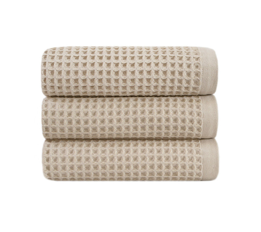 Рушник Lotus Home - Waffle bej бежевий 50*90