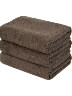 Рушник Lotus Home - Hotel Basic коричневий 40*70 (16/1) 450 г/м²