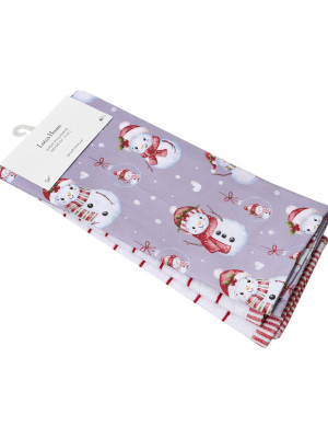 Набір рушників Lotus Home - Magic Snowmen 40*60 (2од.)