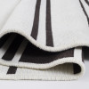 Килим Lotus Home - Infinity Stripe коричневий двосторонній 80*150