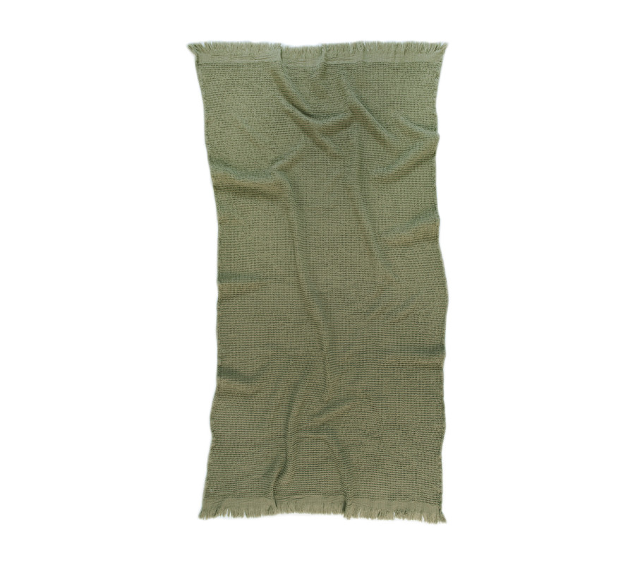 Рушник Lotus Home - Rius olive оливковий 90*170