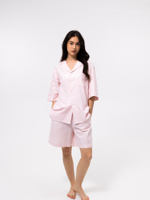 Піжама unisex Lotus Home - City Shorts рожевий L